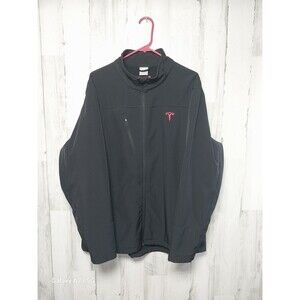 Tesla Corporate Black Soft Shell Full Zip Employee Jacket - Men's Size XL
